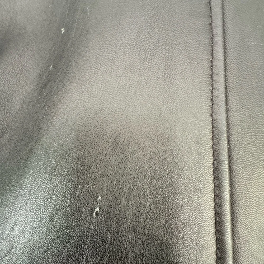 Nine West Black Leather Jacket - Picture 7 of 10